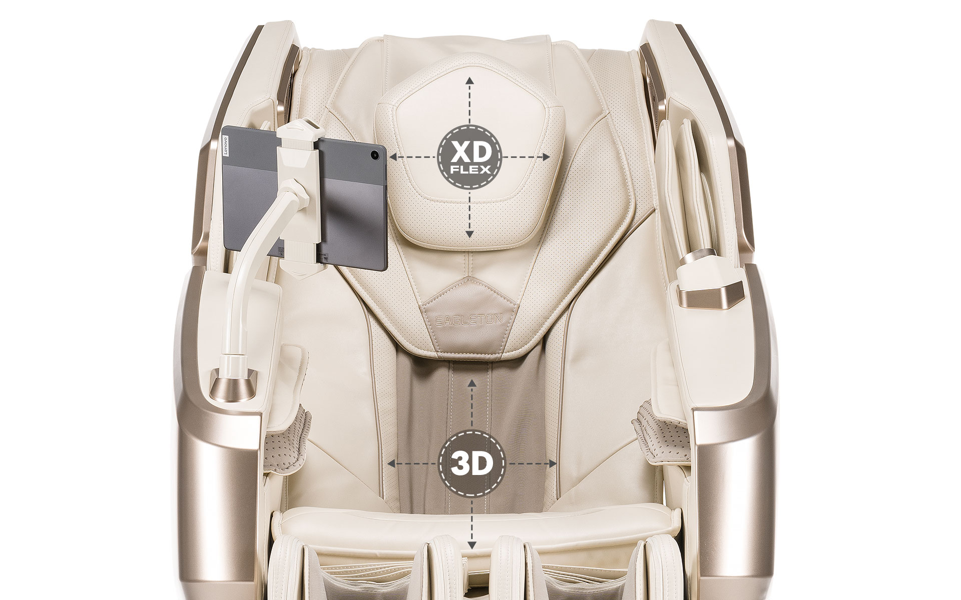 fotel masujący iRest Eagleton - dwa mechanizmy masujące fotel masujący iRest Eagleton - dwa mechanizmy masujące