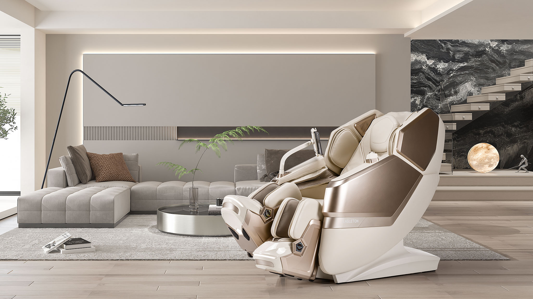 fotel masujący iRest Eagleton – aranżacja fotel masujący iRest Eagleton - aranżacja